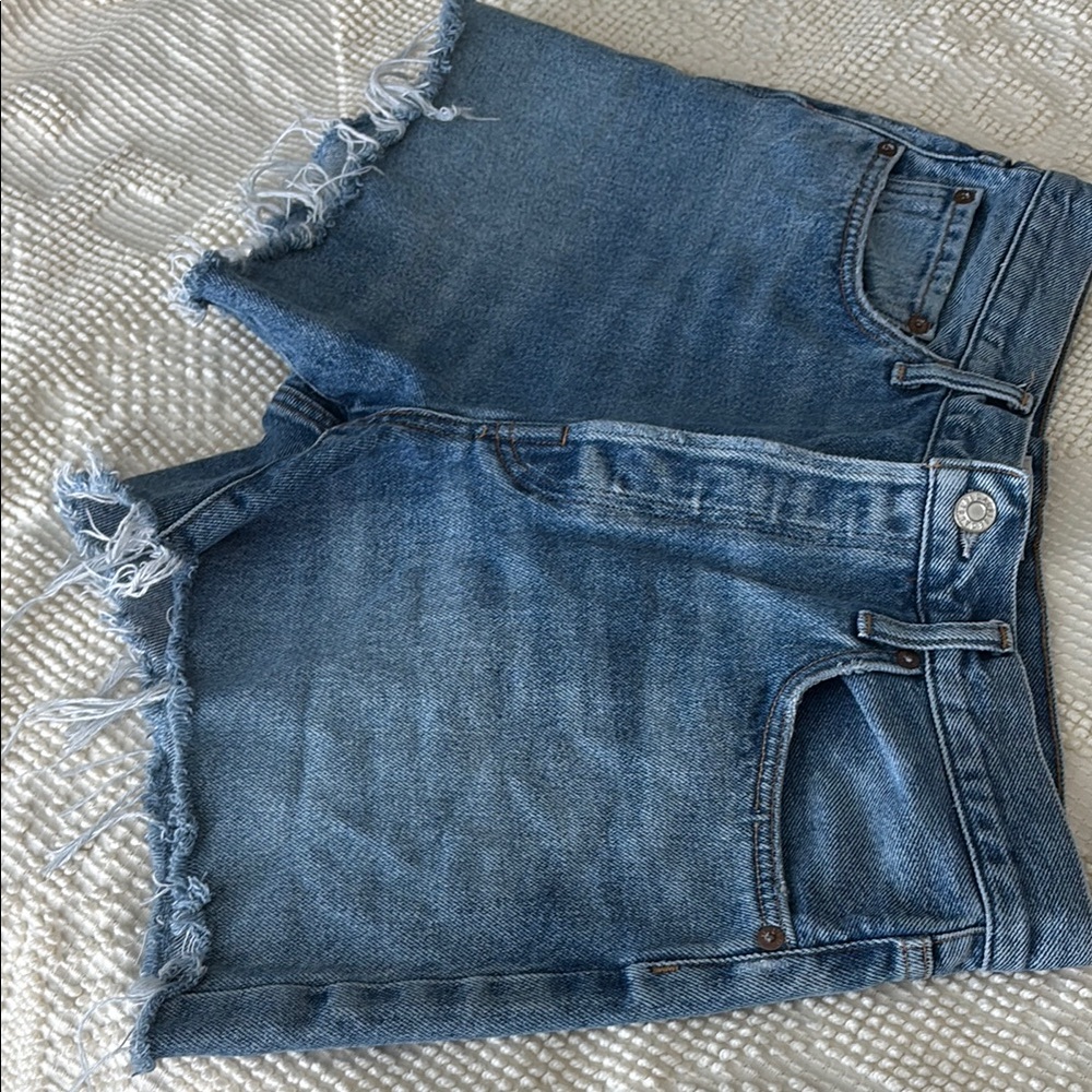 Agolde denim shorts size 29 - Picture 3 of 12